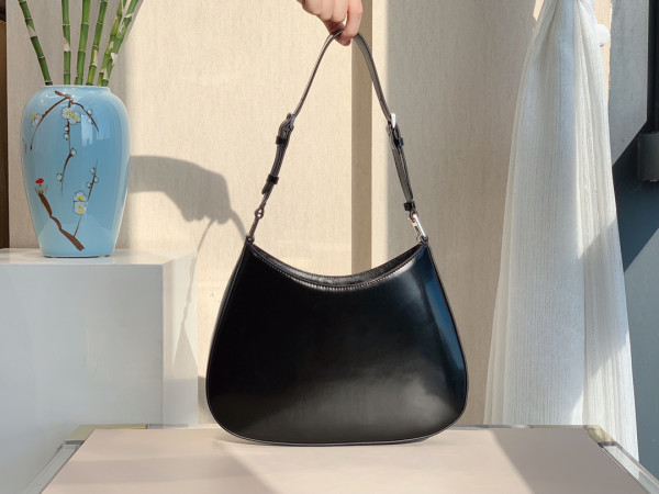 Pra*a cleo brushed leather shoulder bag