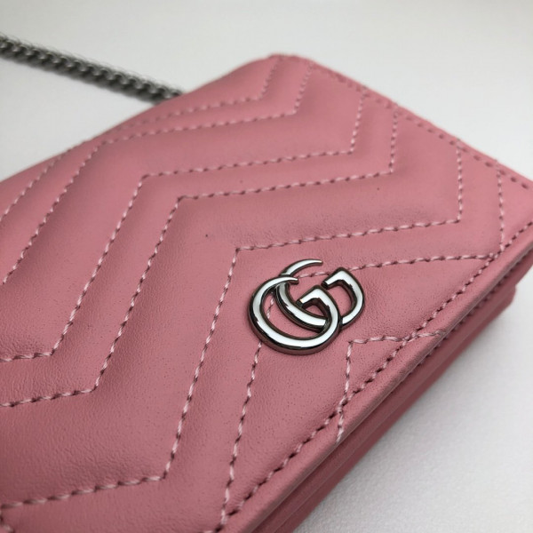 G*u*i gg marmont chain wallet