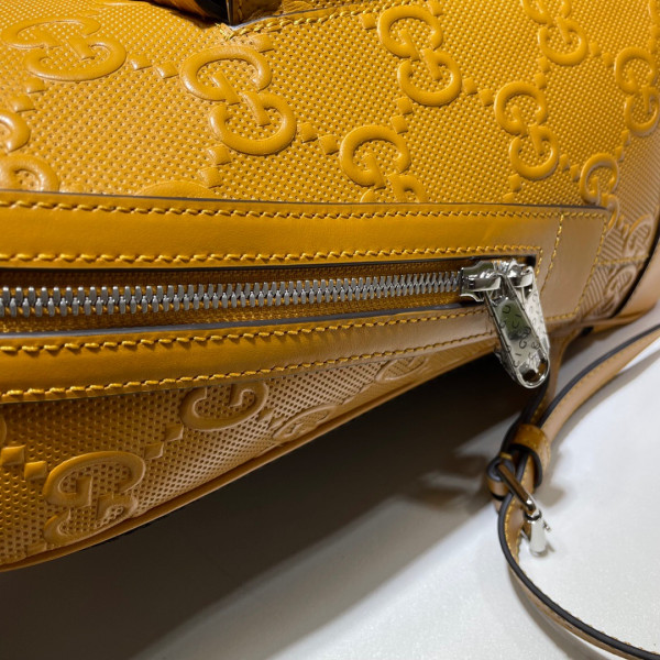 G*u*i gg embossed backpack