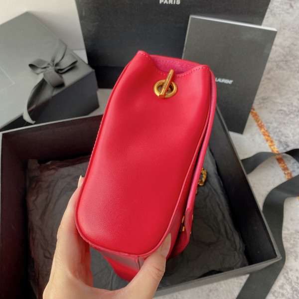 Y*L kate medium reversible in suede and smooth leather