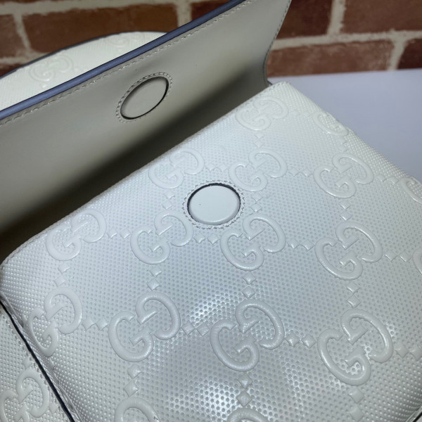 G*u*i gg embossed backpack