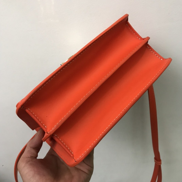 B**rry two-tone canvas and leather tb bag