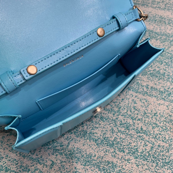 Ba*len*cia*ga  hourglass chain bag