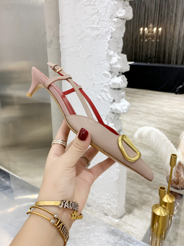 Valentino 40mm VLogo Signature slingback pumps