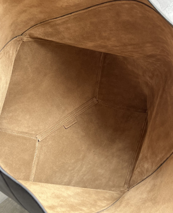 Lowee XL Puzzle Fold Tote in shiny calfskin -  42*41*18cm