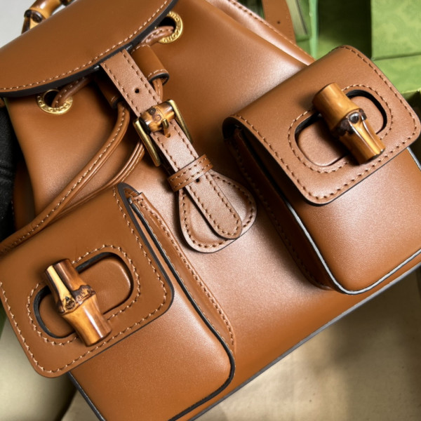 G*u*i bamboo small backpack