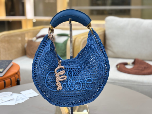 Chloe 25S summer banana hobo bag - 36*21.5*2cm