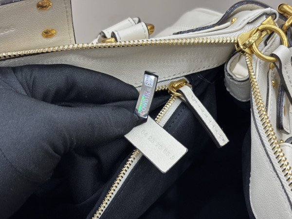 Chloe Paddington bag in grained leather - 36*18*18cm